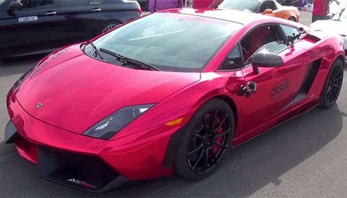 Lamborghini Gallardo Acemi Şoförün Kurbanı Oldu