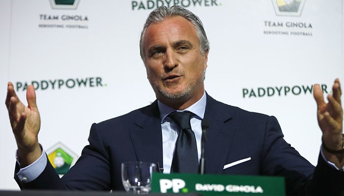 David Ginola Adaylıktan Çekildi