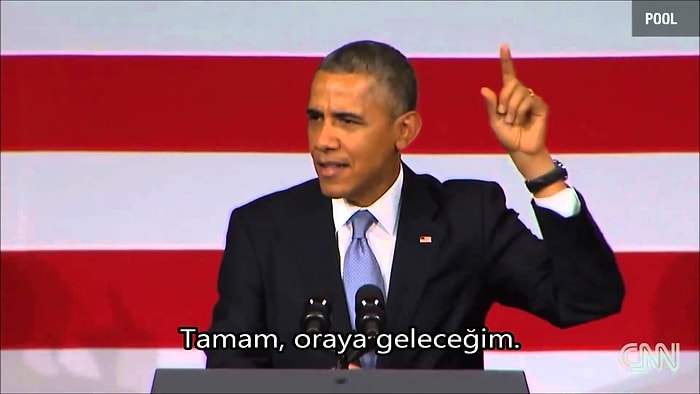 Obama'dan Sözünü Kesen Kişiye Alkışlanası Tepki