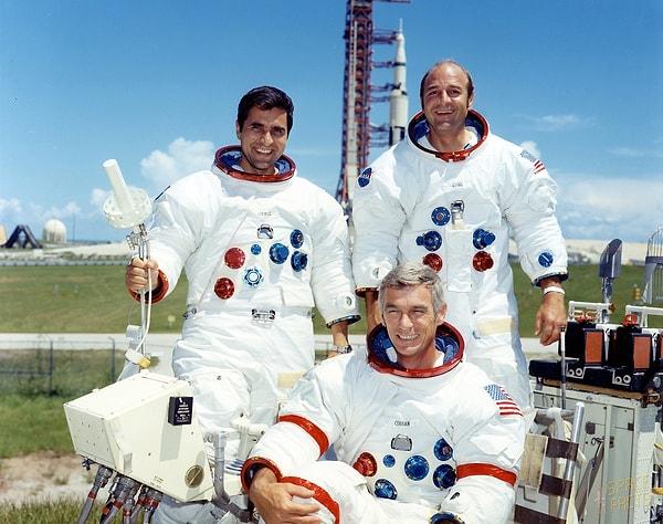 7 Aralık 1972: Apollo 17 ile Ay'a inilen son insanlı uçuş.