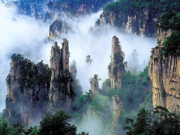 15. Tianzi Dağları, Çin