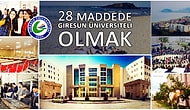 28 Maddede Giresun Üniversiteli Olmak