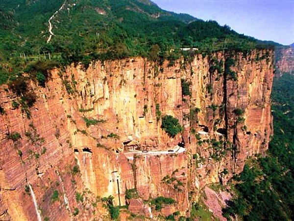 6. Guoliang Tüneli Yolu, Çin