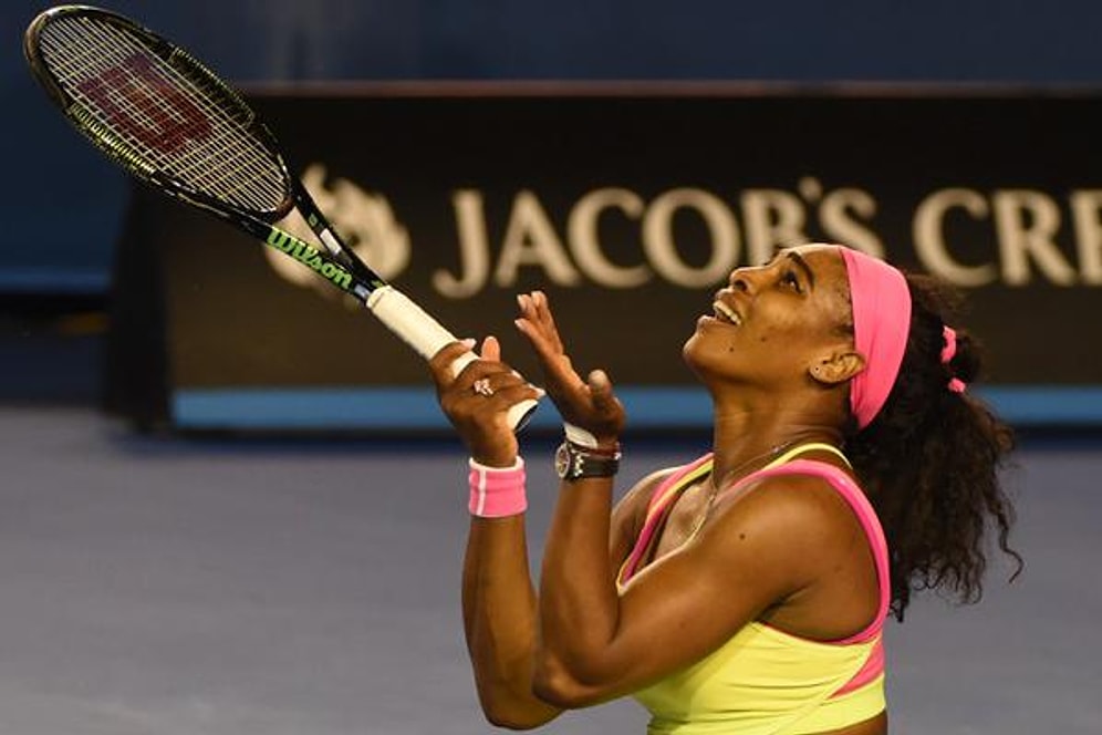 Avustralya Açık'ta Şampiyon Serena Williams