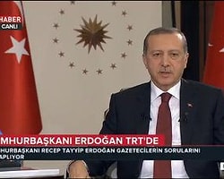 Önceki gün Erdoğan'ın TRT Haber'de katıldığı canlı yayın programındaki KJ, sosyal medyadaki paralel şahıslar tarafından montajlandı.