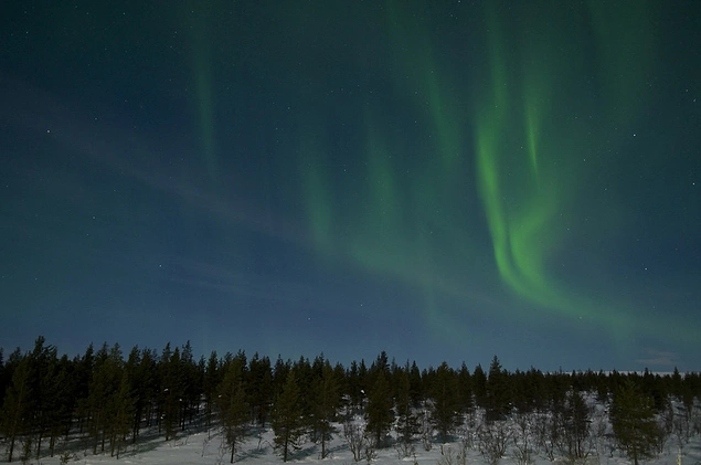 Çünkü Lapland'da kuzey ışıklarını görebilirsiniz.