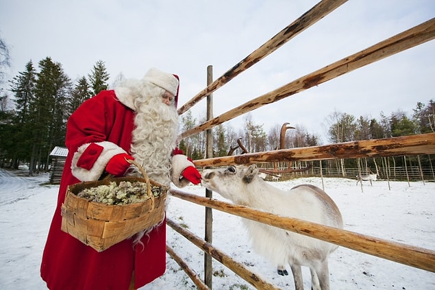 31. Çünkü Noel Baba burada yaşıyor.