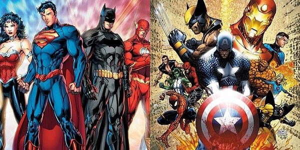6. Justice League (60) – Avengers (63)