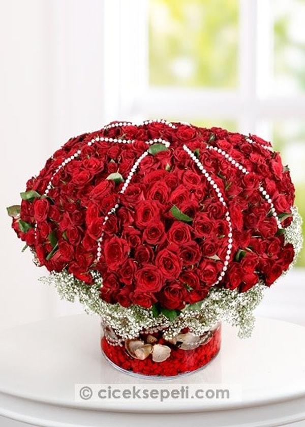 Aşkın 500 Dili Kırmızı Güller