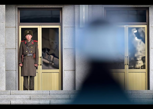 9. Panmunjom'da bir de boş tren istasyonu var.