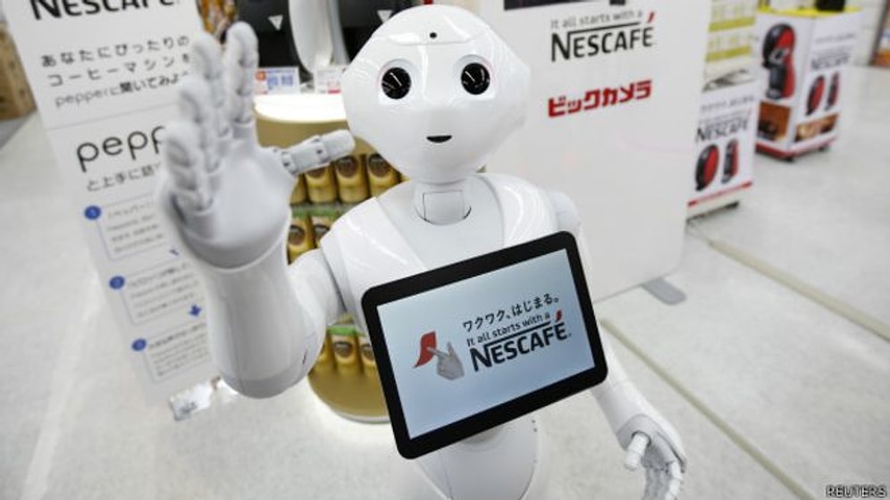 Japonya: Banka Şubelerinde Robot Çalışacak