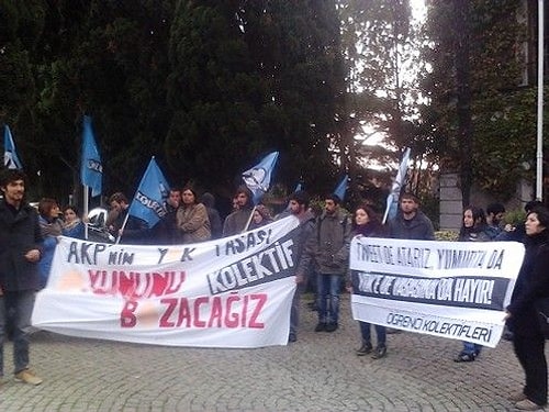 2012: YÖK Başkanı yumurta ile tanıştı!