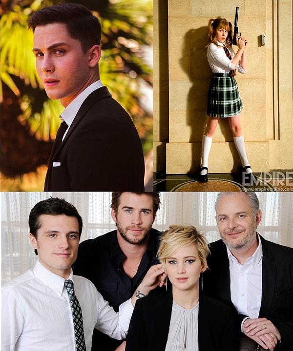 25. Chloe Moretz Ve Logan Lerman 'The Hunger Games' serisi için düşünülen ilk isimlerdi.