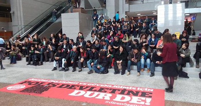 Avukatlardan İç Güvenlik Paketi Protestosu