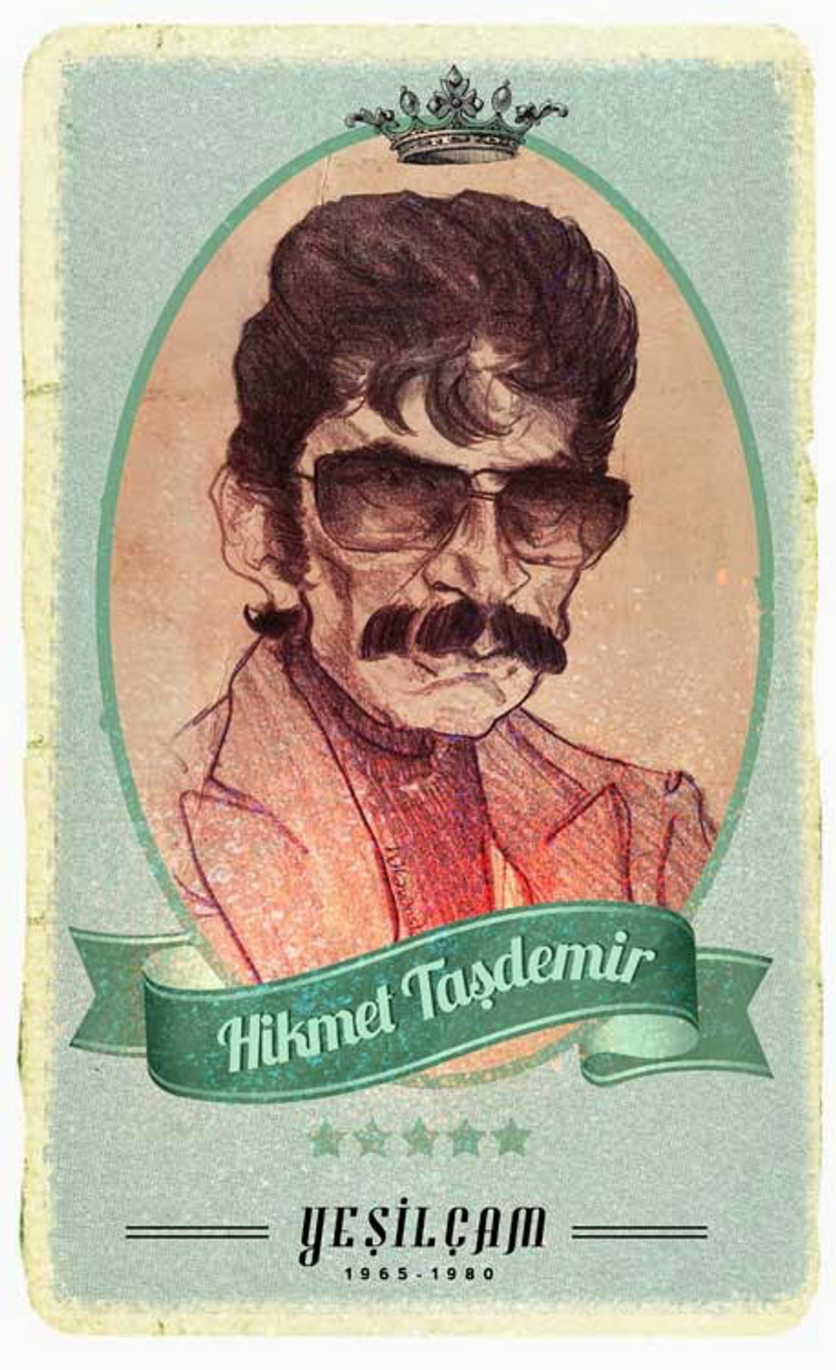 Gaddar. Yesilçam Retro poster.