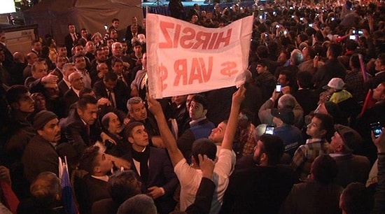 'Hırsız Var' Pankartı Açan İbrahim Alıcı'nın Davasında Takipsizlik Kararı