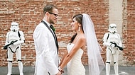 Star Wars Temalı Düğün Yapan Çiftin ''Güç Seninle Olsun'' Dediği Albümü