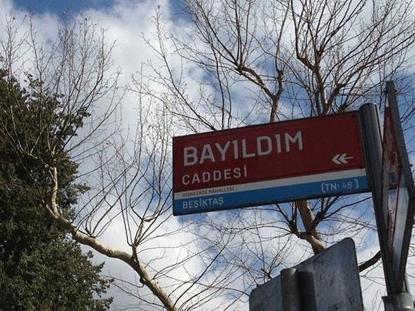 19. Bayıldım Caddesi - Beşiktaş