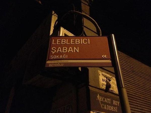 20. Leblebici Şaban Sokağı - Beyoğlu