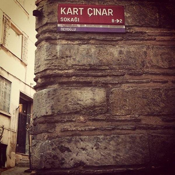 39. Kart Çınar Sokağı - Beyoğlu