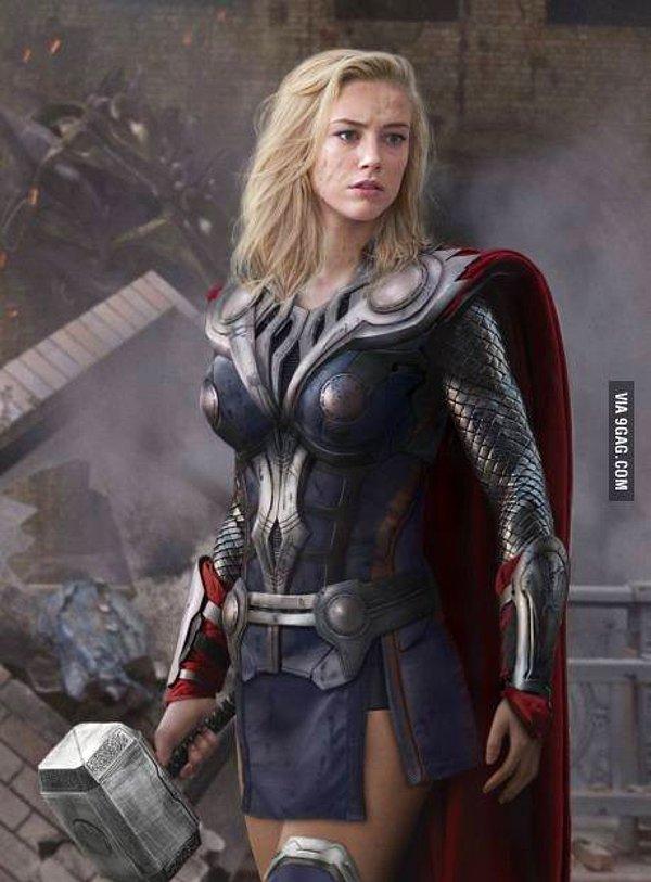 9. Female Thor