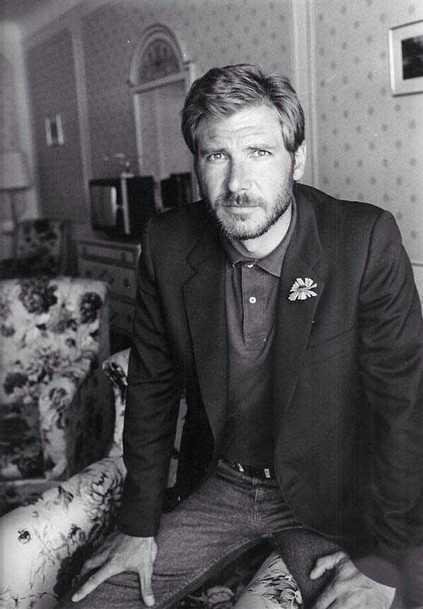 6. Harrison Ford'un gençliği.