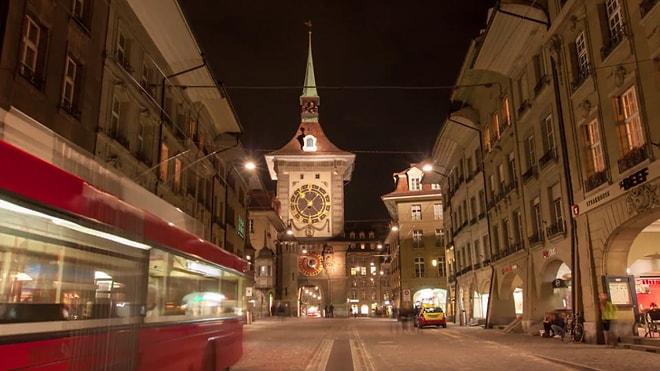 Hyper Lapse Görüntüler ile İsviçre'nin Başkenti Bern