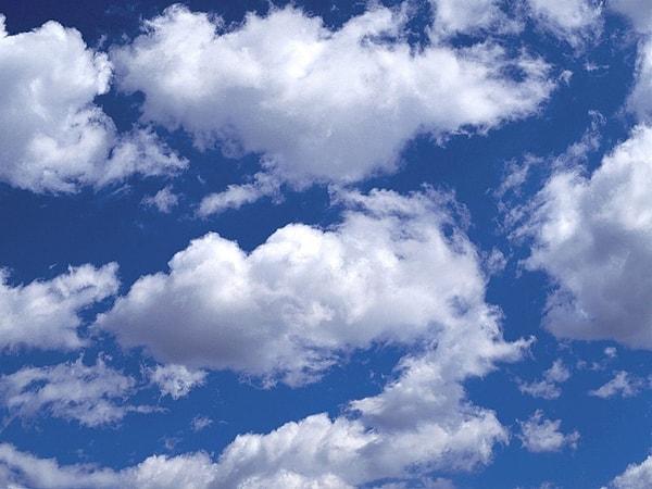 14. Sabit olan bulutların dünya döndüğü için hareket ediyormuş gibi göründüğünü düşünmek.
