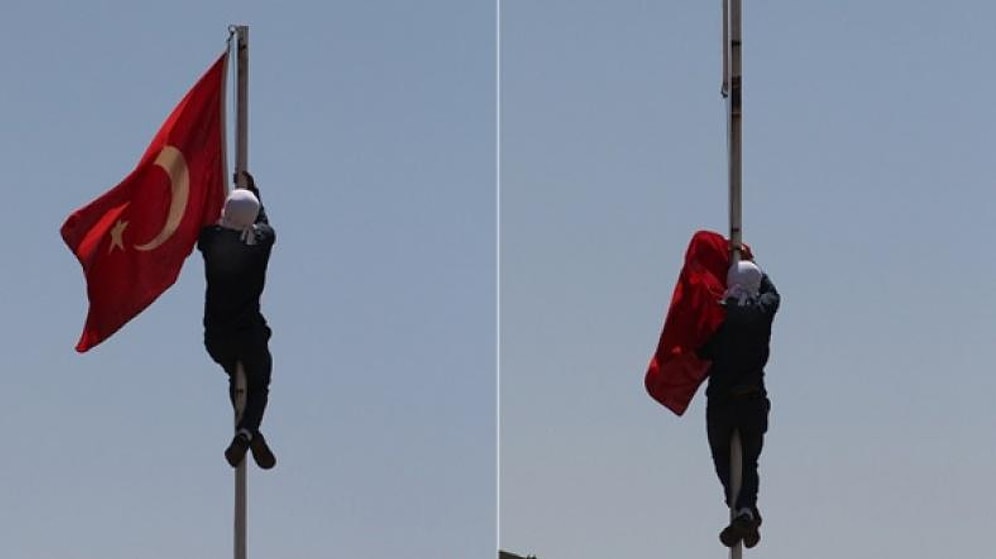 Diyarbakır'da Türk Bayrağını İndiren Sanık: 'Bu Bayrak Hepimizin'