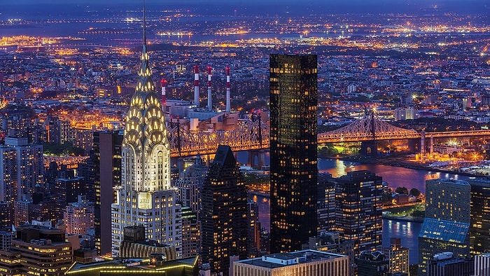 Time Lapse Görüntüler ile Manhattan'ın Bir Günü