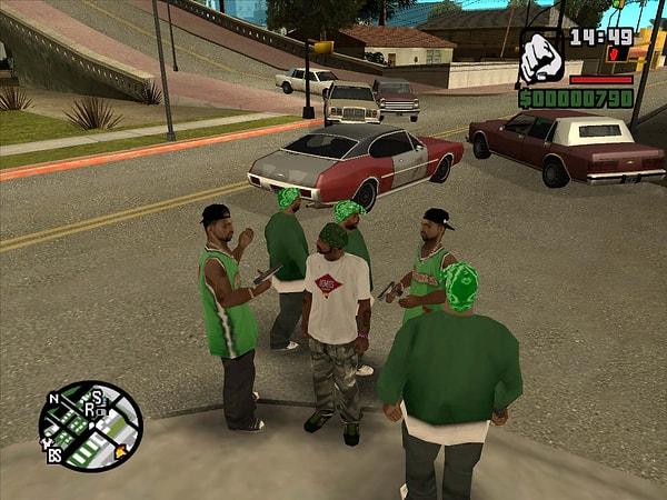 7. Grand Theft Auto : San Andreas (2004)