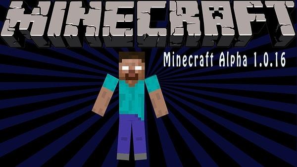 4. Minecraft'ın PC alfa versiyonu