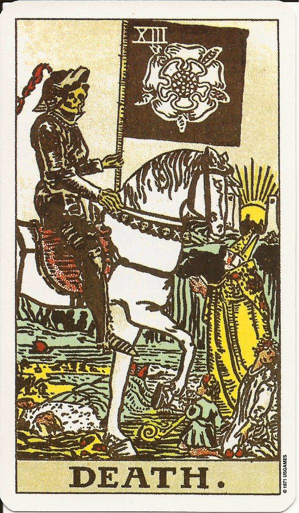4. Tarot destesindeki ölüm kartının büyük arkanada tekabül ettiği sayıdır