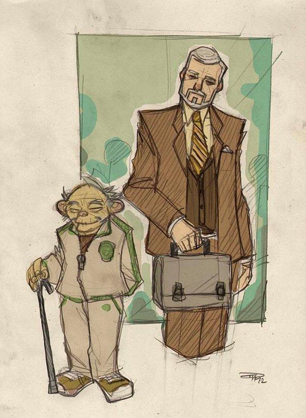 5. Prof Kenobi & Coach Yoda