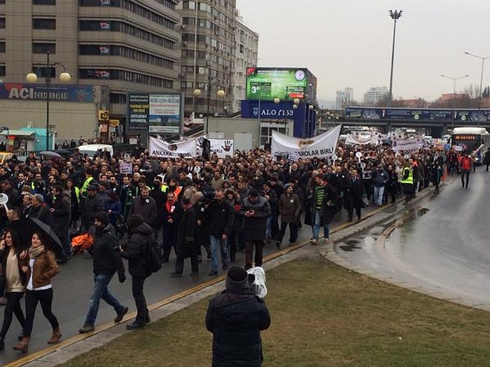 Avukatlar İç Güvenlik Paketi'ne Karşı Meclis'e Yürüdü