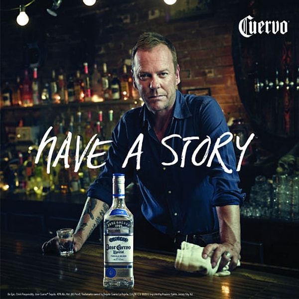 KIEFER SUTHERLAND - JOSE CUERVO TEQUILA