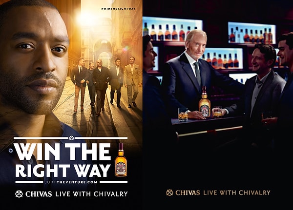 CHIWETEL EJIOFOR & CHARLES DANCE - CHIVAS REGAL