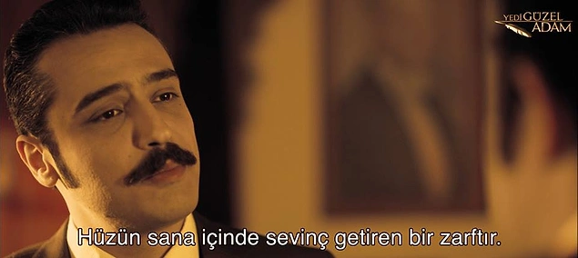 9.Hüzün sana içinde sevinç getiren bir zarftır.