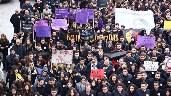 Mersin'de Binler Özgecan İçin Yürüdü