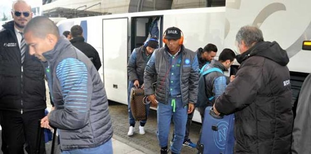 Napoli Trabzon'a Geldi