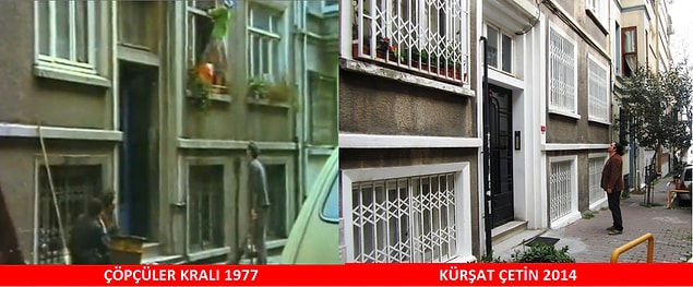 6. Apti, Hacer'e şarkı söyler pencere altından. "365 günüm de yandı ha yandı..." Yer: Cihangir