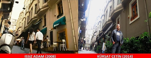 16. Ada, Alper'in restoranını ilk kez görecektir. El ele mekana gelirler... Yer: Beyoğlu