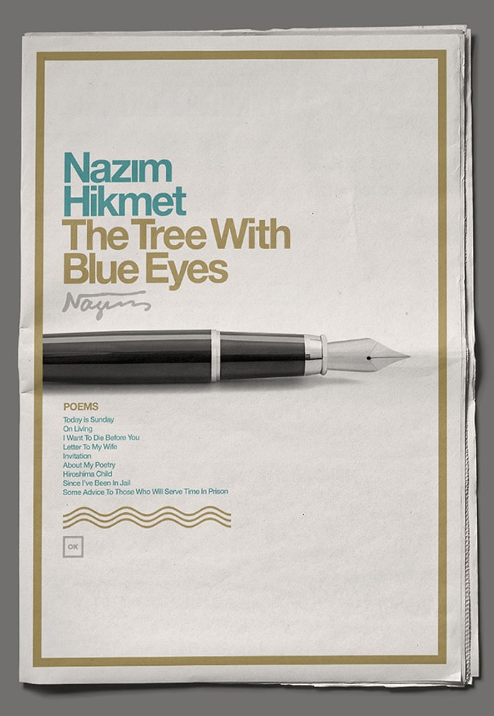 Bir Gazete Dolusu Nazım Hikmet: 12 Tasarımla Nazım’ı Yeniden Okumak