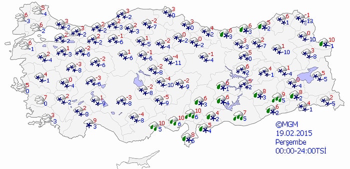 Kar Yağışı Yurdumuzda Etkili Olmaya Devam Ediyor