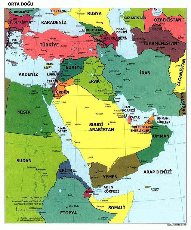 6. "Türkler Avrupalı değildir, Orta Doğulu'dur."