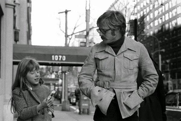 16- Aktör Robert Redford ve kızı Karina, 1969.