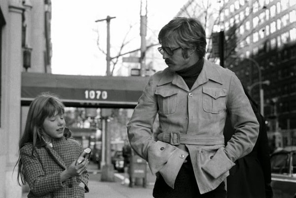 16- Aktör Robert Redford ve kızı Karina, 1969.