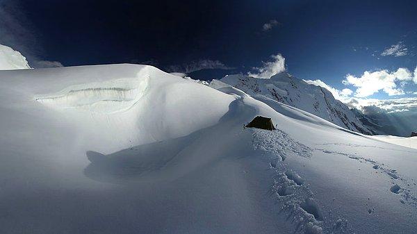 9. Gorner Buzulu, 3,950m Valais Alpleri, İsviçre