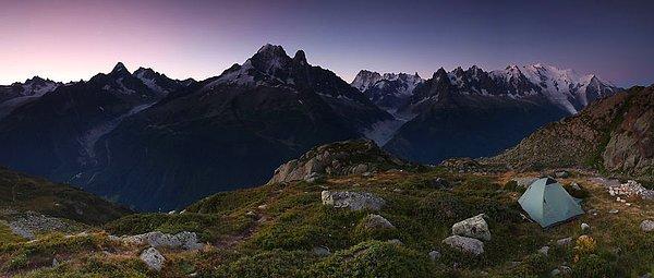 19. Mont Blanc, 2,200m Savoy, Alpler, Fransa