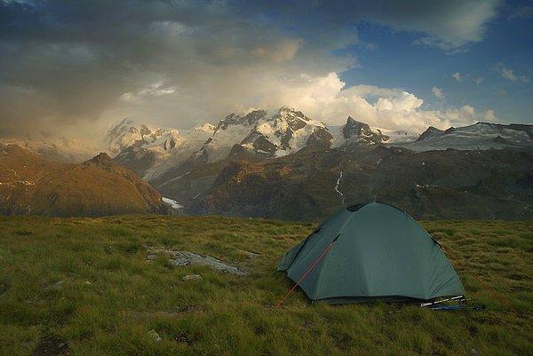 24. Monte Rosa, 2,600m Valais Alpleri, Switzerland